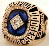 1988 MLB Championship Rings Los Angeles Dodgers World Series Ring