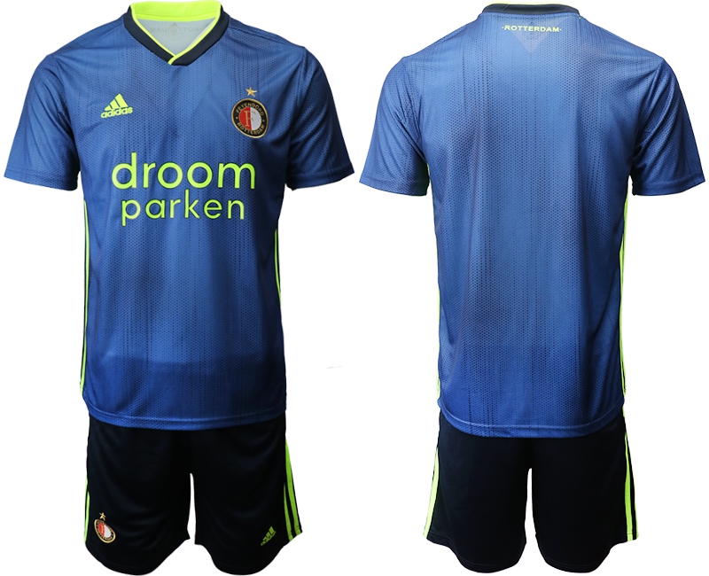 2019-20 Feyenoord Rotterdam Away Soccer Club Jersey