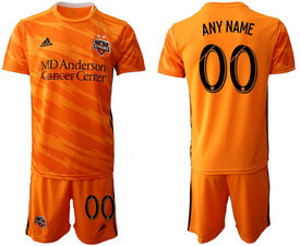 2019-20 Houston Dynamo Custom Any Name Home Soccer Club Jersey