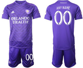 2019-20 Orlando City SC Custom Any Name Home Soccer Club Jersey