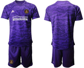 2020-21 Atlanta United FC Blank purple goalkeeper Soccer Club Jersey