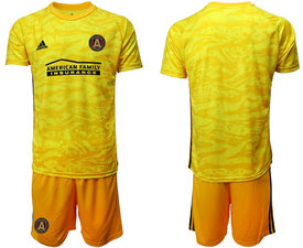 2020-21 Atlanta United FC Blank yellow goalkeeper Soccer Club Jerseys