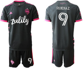 2020-21 Seattle Sounders FC #9 RUIDIAZ away Soccer Club Jersey