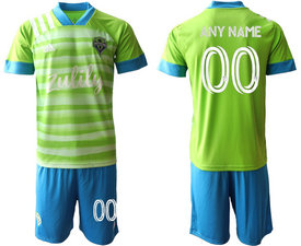 2020-21 Seattle Sounders FC Any Name Home Soccer Club Jersey