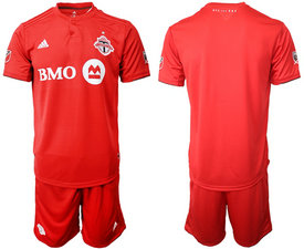 2020-21 Toronto FC Blank Red Home Soccer Club Jersey
