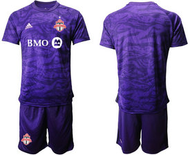 2020-21 Toronto FC Blank purple goalkeeper Soccer Club Jersey