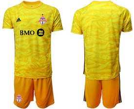 2020-21 Toronto FC Blank yellow goalkeeper Soccer Club Jerseys