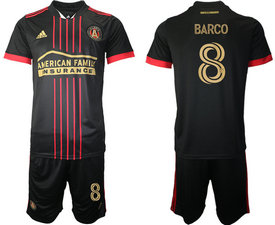 2021-22 Atlanta United FC #8 BARCO Home Soccer Club Jersey