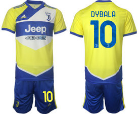 2021-22 Juventus #10 DEL PIERO away Soccer Club Jersey