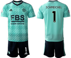 2021-22 Leicester city #1 SCHMEICHEL away Soccer Club Jersey