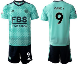 2021-22 Leicester city #9 VARDY away Soccer Club Jersey