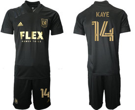2021-22 Los Angeles FC #14 KAYE Home Soccer Club Jersey