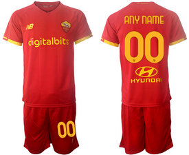 2021-22 Rome Any Name Home Soccer Club Jersey