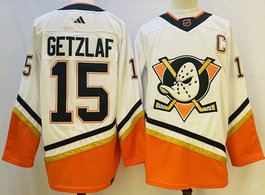 Adidas Anaheim Ducks #15 Ryan Getzlaf 2022-23 Reverse Retro Authentic Stitched NHL Jersey