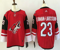 Adidas Arizona Coyotes #23 Oliver Ekman-Larsson Red Authentic Stitched NHL Jersey