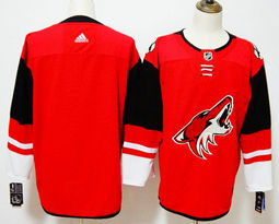 Adidas Arizona Coyotes #Blank Red Authentic Stitched NHL Jersey