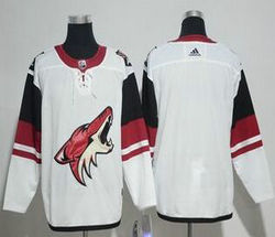 Adidas Arizona Coyotes #Blank White Authentic Stitched NHL Jersey