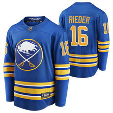 Adidas Buffalo Sabres #16 Tobias Rieder Royal 2020-21 Home Authentic Stitched NHL Jersey