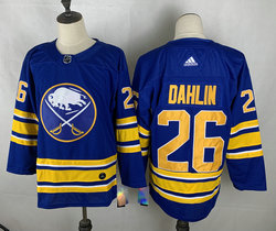 Adidas Buffalo Sabres #26 Rasmus Dahlin Blue Authentic Stitched NHL Jersey