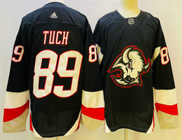 Adidas Buffalo Sabres #89 Alex Tuch 2022-23 Black Third Authentic Stitched NHL jersey