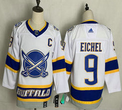 Adidas Buffalo Sabres #9 Jack Eichel 2021 Reverse Retro Authentic Stitched NHL Jersey