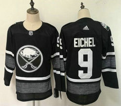 Adidas Buffalo Sabres #9 Jack Eichel Black 2019 NHL All Star Authentic Stitched NHL jersey