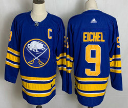 Adidas Buffalo Sabres #9 Jack Eichel Royal 2020-21 Home Authentic Stitched NHL Jersey