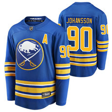 Adidas Buffalo Sabres #90 Marcus Johansson Royal 2020-21 Home Authentic Stitched NHL Jersey