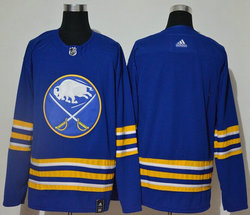 Adidas Buffalo Sabres Blank Blue Authentic Stitched NHL Jersey