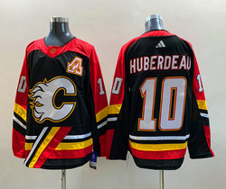 Adidas Calgary Flames #10 Jonathan Huberdeau 2022-23 Reverse Retro Authentic Stitched NHL jersey