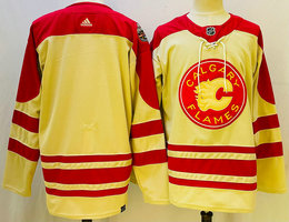 Adidas Calgary Flames Blank 2023 Classic Authentic Stitched NHL jersey