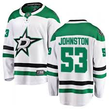 Adidas Dallas Stars #53 Wyatt Johnston white Authentic Stitched NHL Jersey