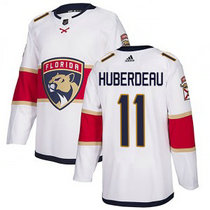 Adidas Florida Panthers #11 Jonathan Huberdeau White Authentic Stitched NHL jersey