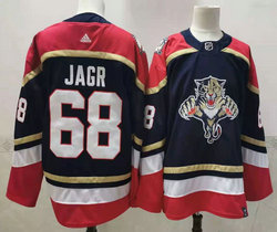 Adidas Florida Panthers #68 Jaromir Jagr 2020-21 Reverse Retro Authentic Stitched NHL jersey