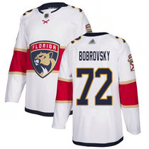 Adidas Florida Panthers #72 Sergei Bobrovsky White Authentic Stitched NHL jersey