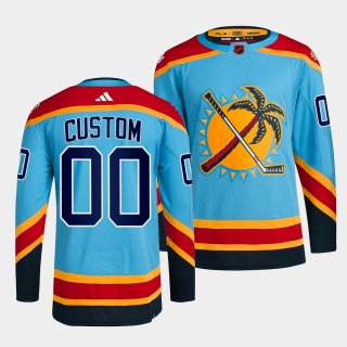 Adidas Florida Panthers Custom 2022-23 Reverse Retro Authentic Stitched NHL jersey