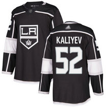 Adidas Los Angeles Kings #52 Arthur Kaliyev Black Home Authentic Stitched NHL jersey