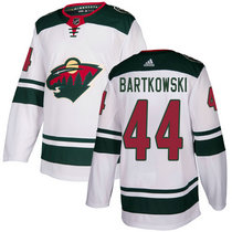 Adidas Minnesota Wild #44 Matt Bartkowski White Authentic Stitched NHL jersey