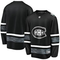 Adidas Montreal Canadiens Blank Black 2019 NHL All Star Authentic Stitched NHL jersey