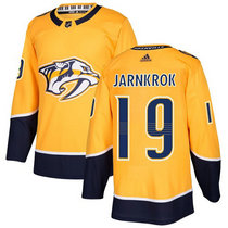Adidas Nashville Predators #19 Calle Jarnkrok Gold Home Authentic Stitched NHL Jersey