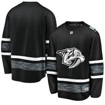 Adidas Nashville Predators Blank Black 2019 NHL All Star Authentic Stitched NHL jersey