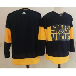 Adidas Nashville Predators Blank Black 2022 Stadium Series Authentic Stitched NHL jersey