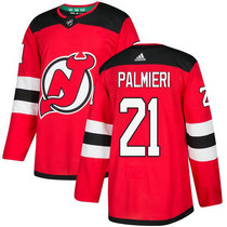 Adidas New Jersey Devils #21 Kyle Palmieri Red Home Authentic Stitched NHL jersey