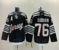Adidas New Jersey Devils #76 P.K. Subban Black Third Authentic Stitched NHL jersey