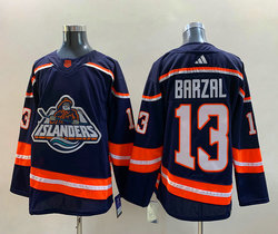 Adidas New York Islanders #13 Mathew Barzal 2022-23 Reverse Retro Authentic Stitched NHL jersey