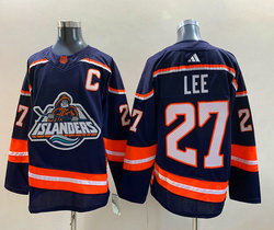Adidas New York Islanders #27 Anders Lee 2022-23 Reverse Retro Authentic Stitched NHL jersey