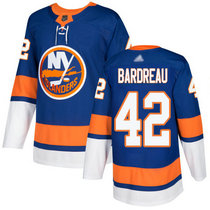 Adidas New York Islanders #42 Cole Bardreau Royal Blue Home Authentic Stitched NHL Jersey