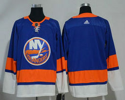 Adidas New York Islanders Blank Royal Blue Authentic Stitched NHL jersey