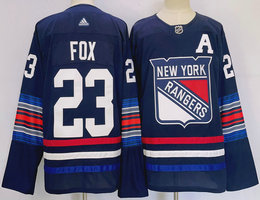 Adidas New York Rangers #23 Artemi Panarin 2024 Dark Blue Authentic Stitched NHL Jersey