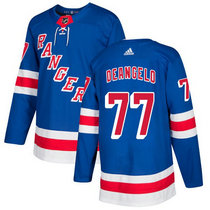 Adidas New York Rangers #77 Anthony DeAngelo Royal Blue Home Authentic Stitched NHL jersey